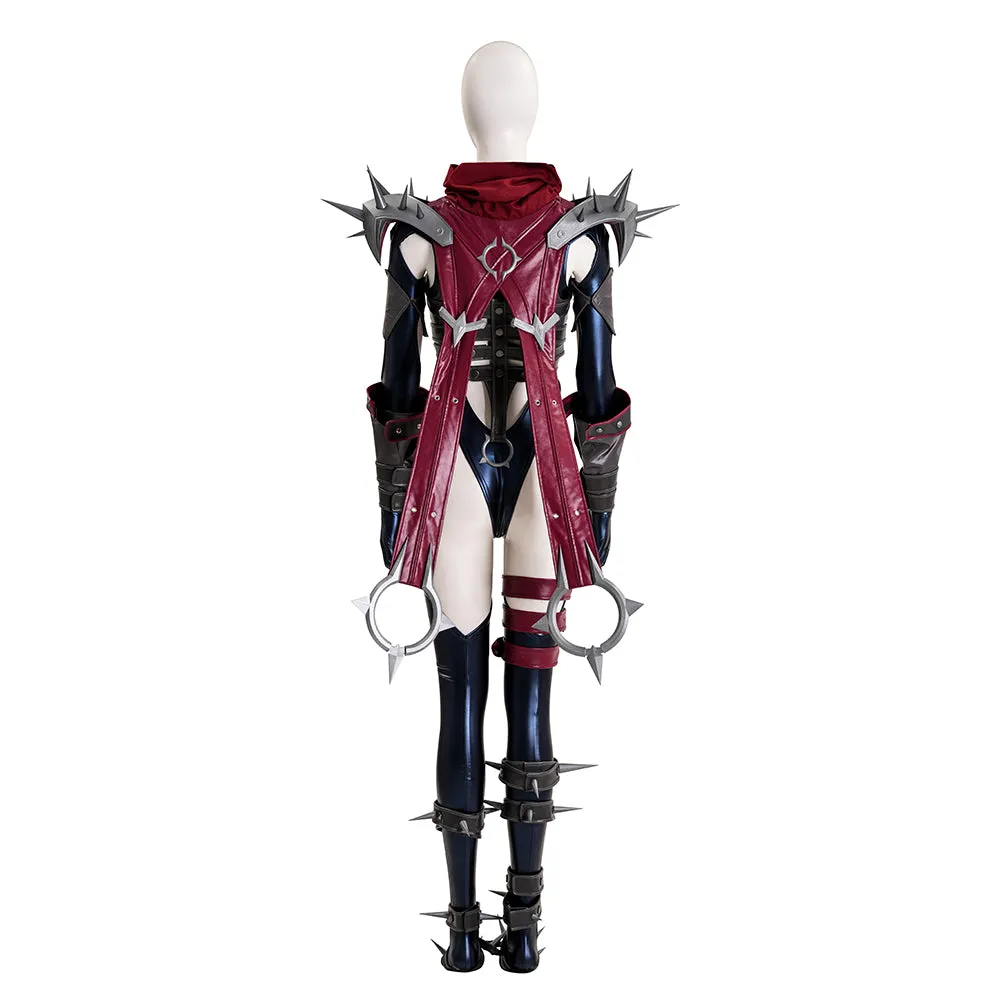 Marvel Rivals Invisible Woman Malice Skin Cosplay Costume Sue Storm Halloween ACcosplay