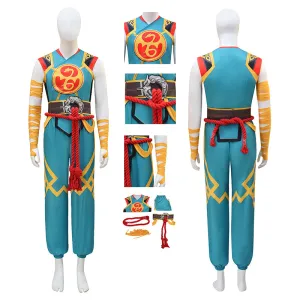 Marvel Rivals Iron Fist Cosplay Costume Kung Fu Battle Halloween Suit ACcosplay