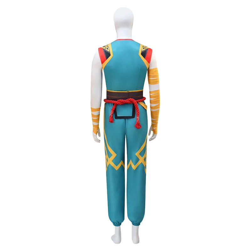 Marvel Rivals Iron Fist Cosplay Costume Kung Fu Battle Halloween Suit ACcosplay
