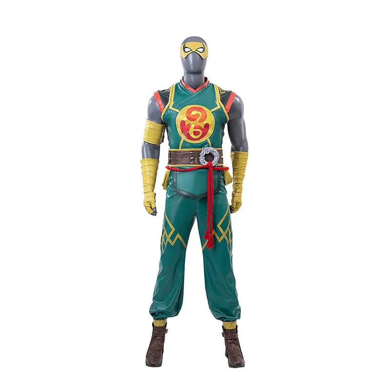 Marvel Rivals Iron Fist Cosplay Costume With Eye Mask Halloween Outfit ACcosplay