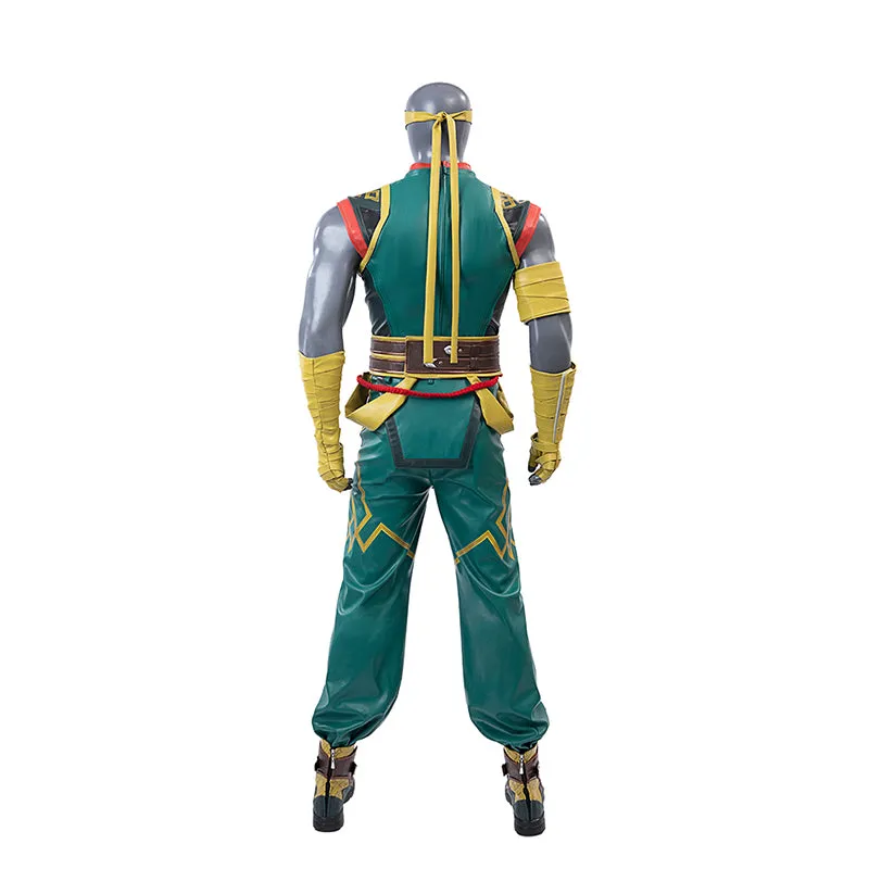 Marvel Rivals Iron Fist Cosplay Costume With Eye Mask Halloween Outfit ACcosplay