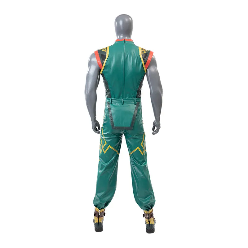 Marvel Rivals Iron Fist Cosplay Costume With Eye Mask Halloween Outfit ACcosplay