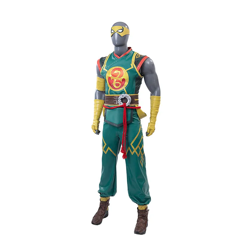 Marvel Rivals Iron Fist Cosplay Costume With Eye Mask Halloween Outfit ACcosplay