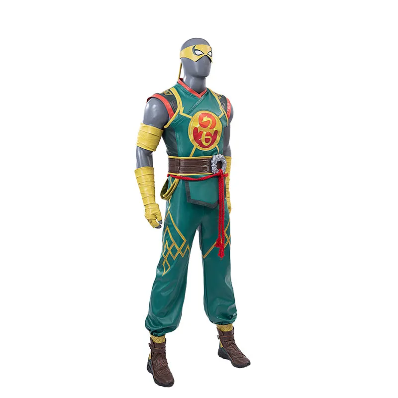 Marvel Rivals Iron Fist Cosplay Costume With Eye Mask Halloween Outfit ACcosplay