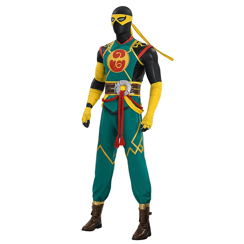 Marvel Rivals Iron Fist Cosplay Costume With Eye Mask Ver 2 Halloween Outfit ACcosplay