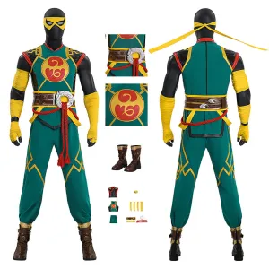 Marvel Rivals Iron Fist Cosplay Costume With Eye Mask Ver 2 Halloween Outfit ACcosplay
