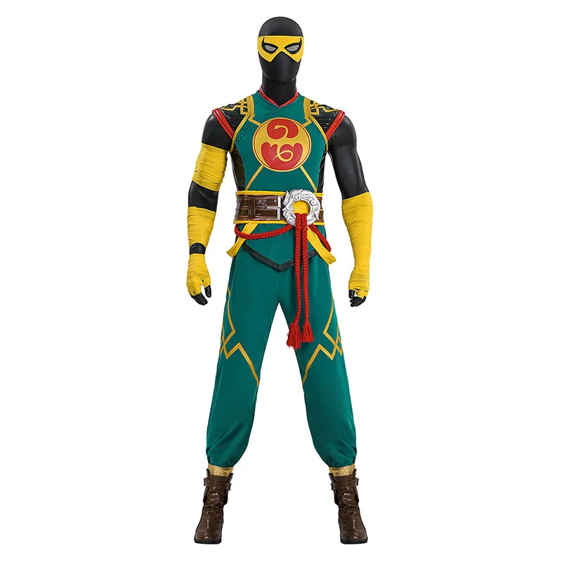 Marvel Rivals Iron Fist Cosplay Costume With Eye Mask Ver 2 Halloween Outfit ACcosplay