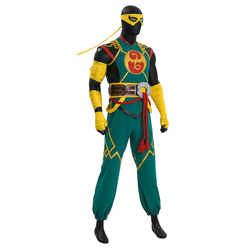 Marvel Rivals Iron Fist Cosplay Costume With Eye Mask Ver 2 Halloween Outfit ACcosplay