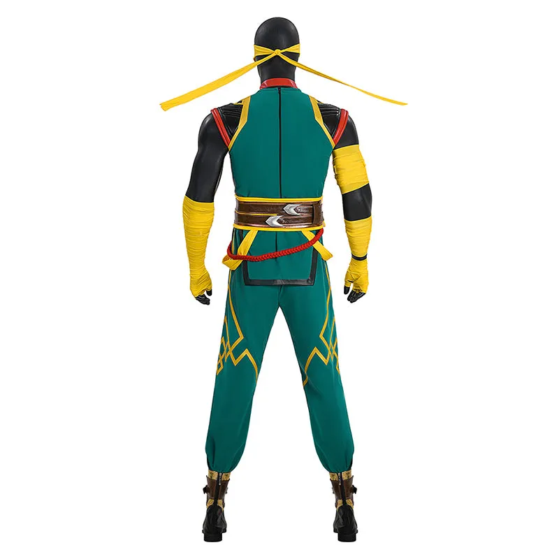 Marvel Rivals Iron Fist Cosplay Costume With Eye Mask Ver 2 Halloween Outfit ACcosplay