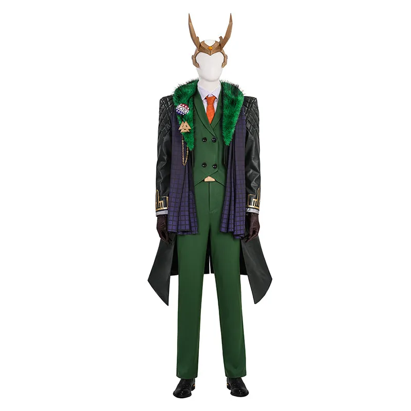 Marvel Rivals Loki Presidential Attire Cosplay Costume Halloween Outfits ACcosplay