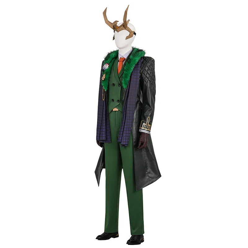 Marvel Rivals Loki Presidential Attire Cosplay Costume Halloween Outfits ACcosplay