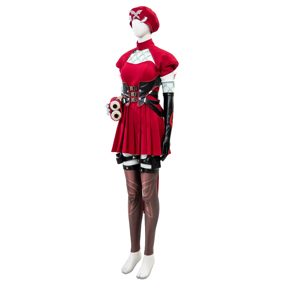 Marvel Rivals Psylocke Blood Kariudo Skin Cosplay Costume Halloween Outfit Version 2 ACcosplay