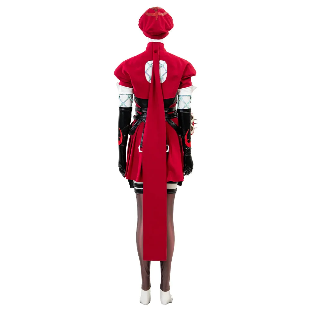Marvel Rivals Psylocke Blood Kariudo Skin Cosplay Costume Halloween Outfit Version 2 ACcosplay