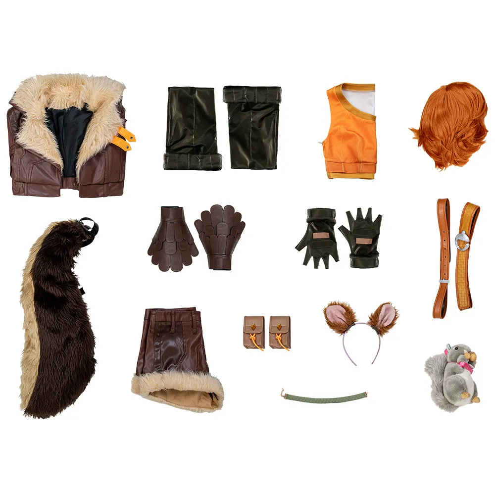 Marvel Rivals Squirrel Girl Cosplay Costume Halloween Outfit Version 3 ACcosplay