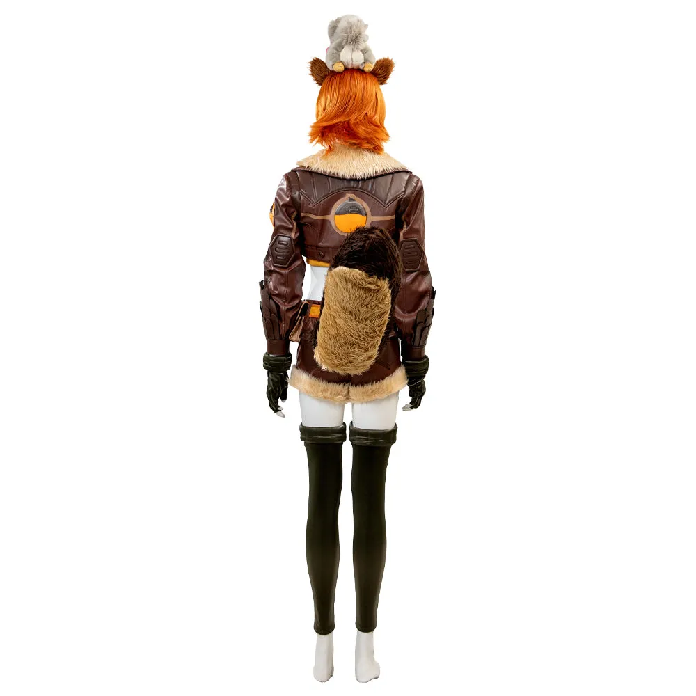 Marvel Rivals Squirrel Girl Cosplay Costume Halloween Outfit Version 3 ACcosplay