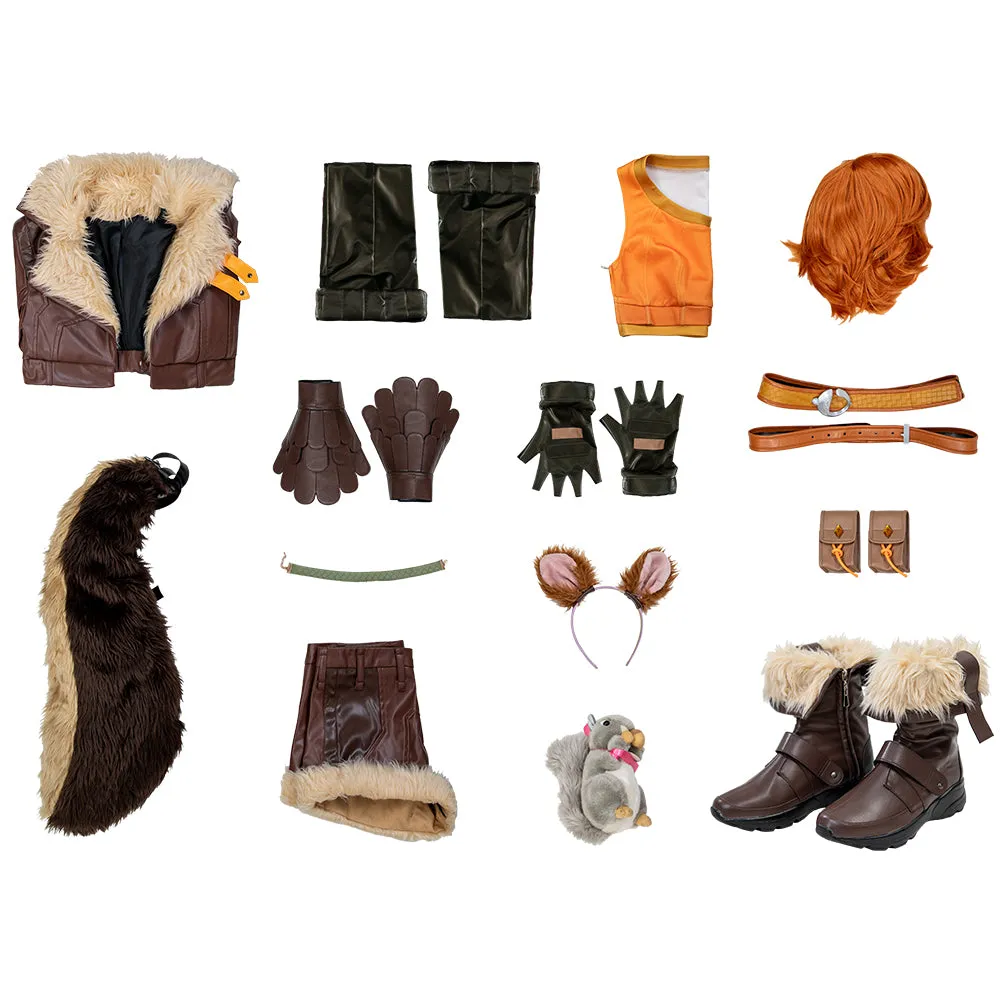 Marvel Rivals Squirrel Girl Cosplay Costume Halloween Outfit Version 3 ACcosplay