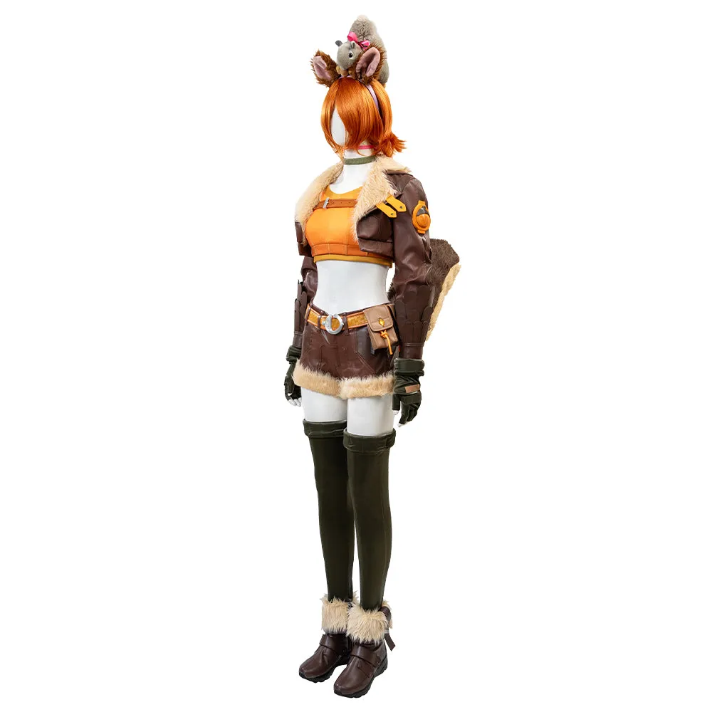 Marvel Rivals Squirrel Girl Cosplay Costume Halloween Outfit Version 3 ACcosplay