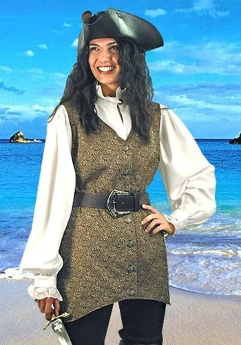Mary Read Pirate Vest