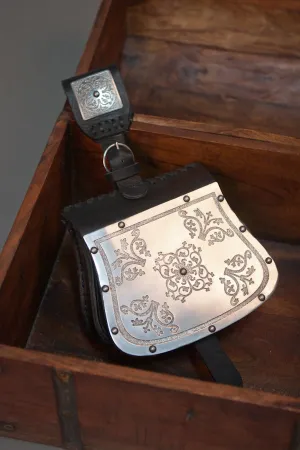 Medieval Bag with Etched Steel