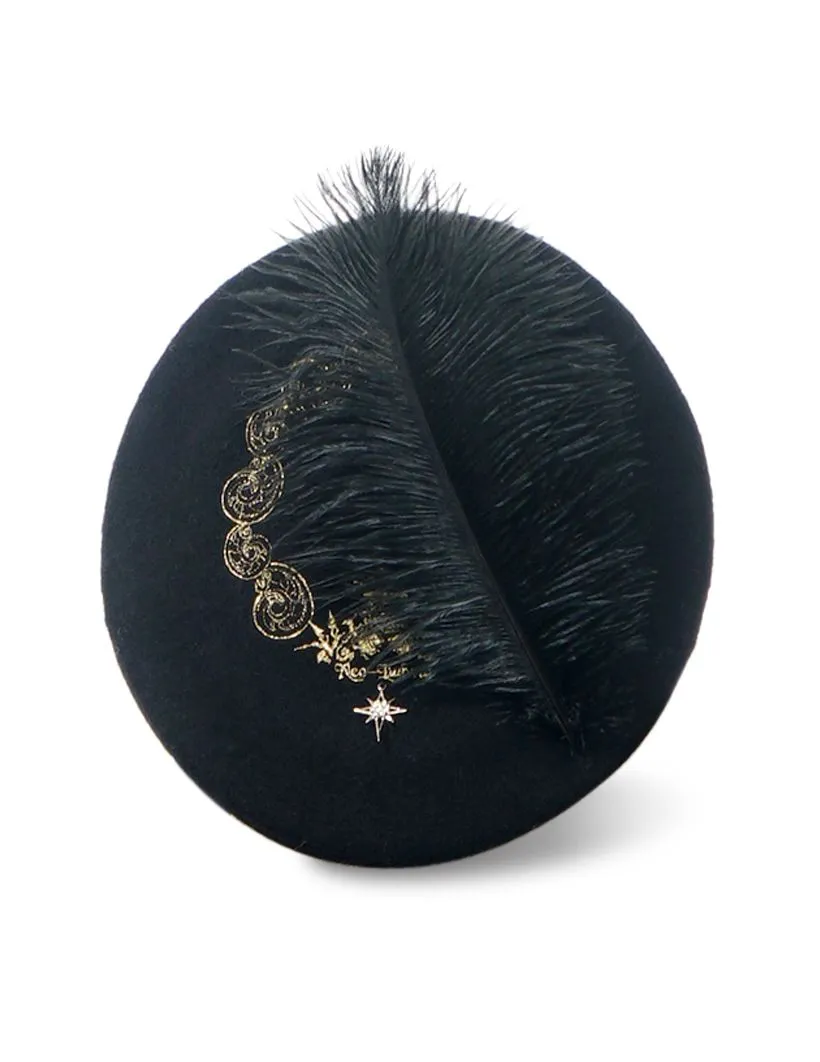 Medieval Borgia Wool Beret
