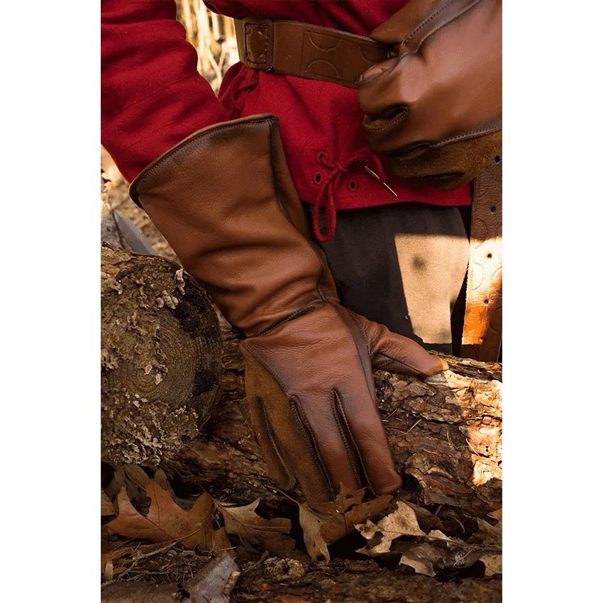 Medieval Falconers Gloves