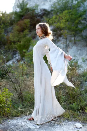 Medieval Flax Linen Archeress Chemise