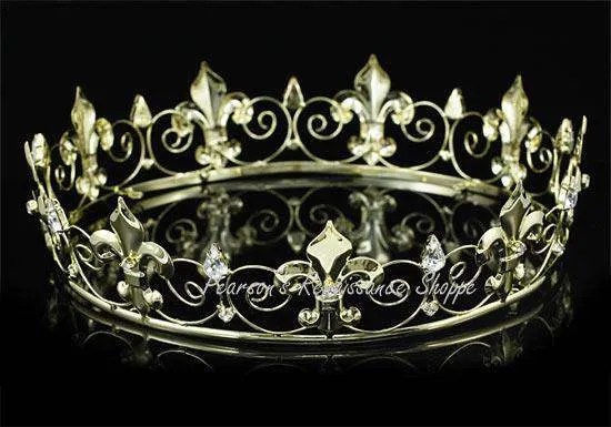 Medieval Fleur De Lis Crown