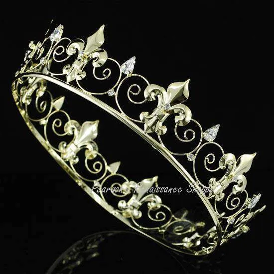 Medieval Fleur De Lis Crown
