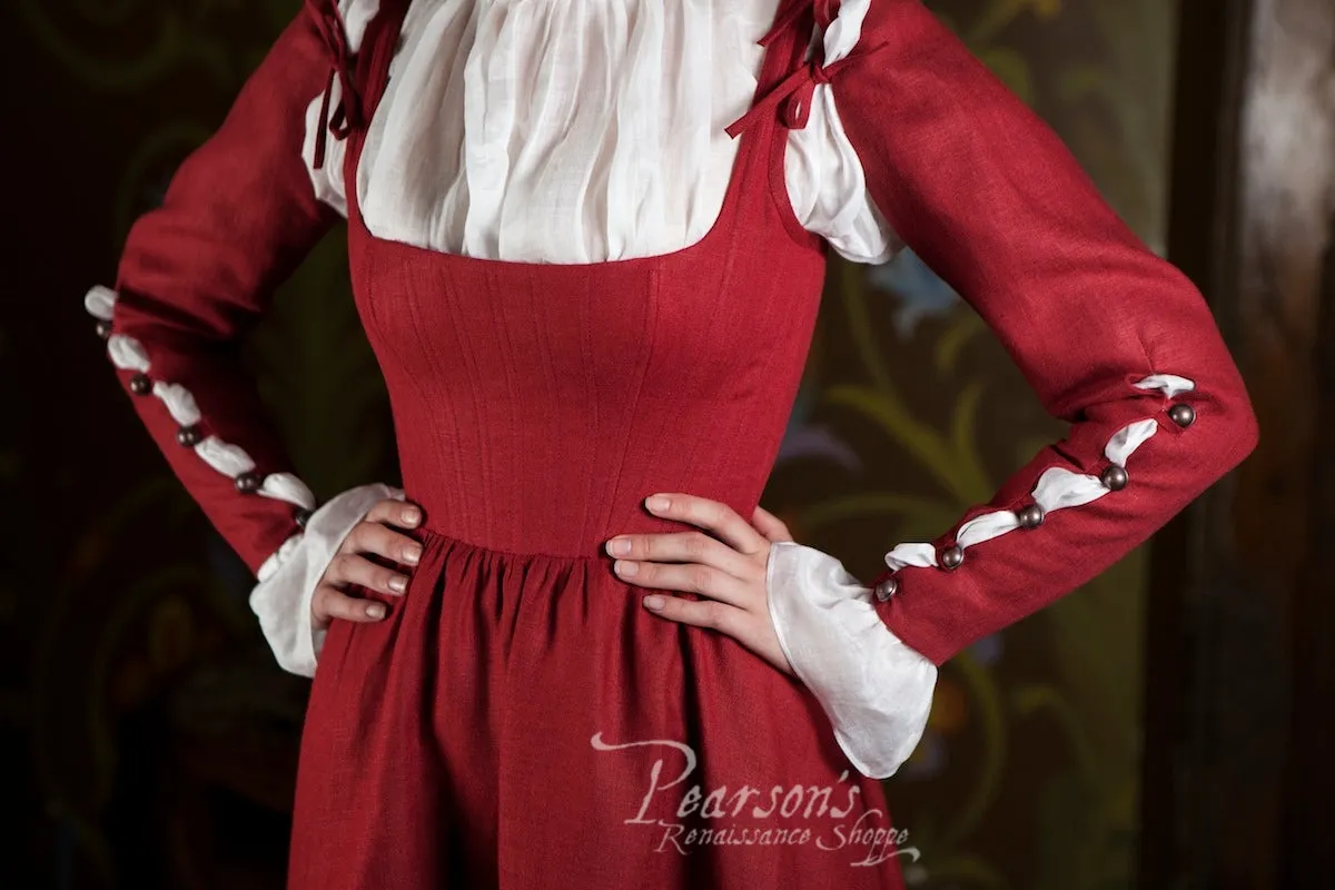 Medieval Kirtle Corset Dress