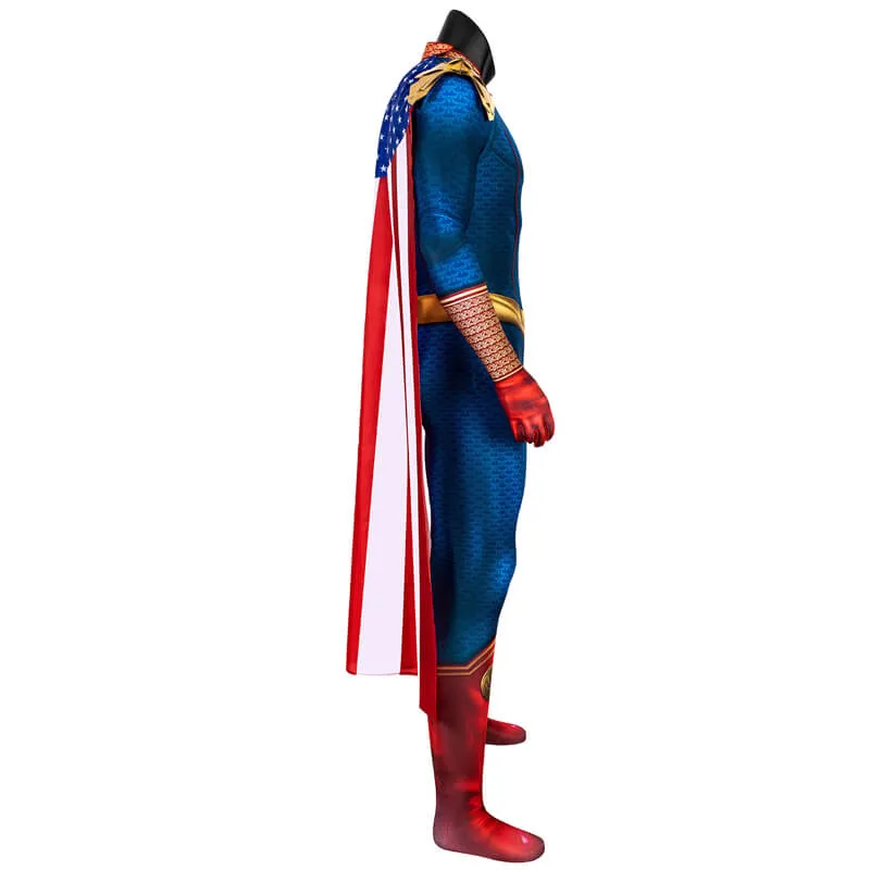 Mens Homelander Costumes The Boys Homelander Cosplay Jumpsuit Halloween Costume Adults