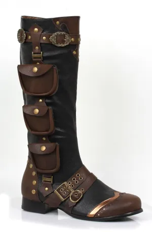 Mens Seafarer Steampunk Boot