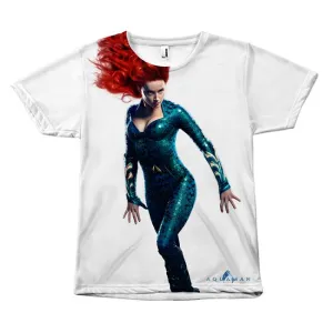 Mera Queen of the Sea Aquaman Movie Classic Canvas Sublimation T-Shirt