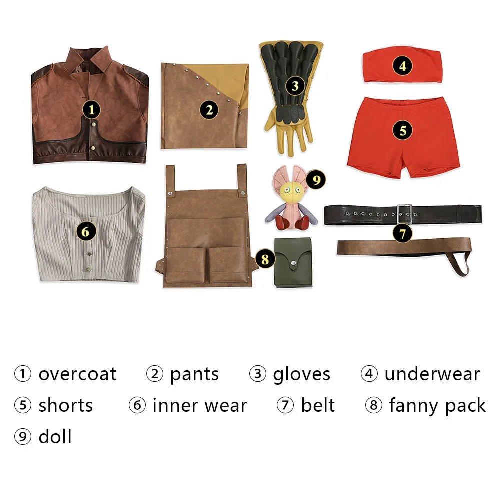 Monster Hunter Wilds Gemma Cosplay Costume Halloween Outfit ACcosplay