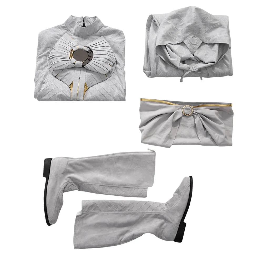 Moon Knight 2022 Costume Suit Marc Spector Cosplay Halloween Outfit with Cloak ACcosplay