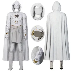 Moon Knight 2022 Costume Suit Marc Spector Cosplay Halloween Outfit with Cloak ACcosplay