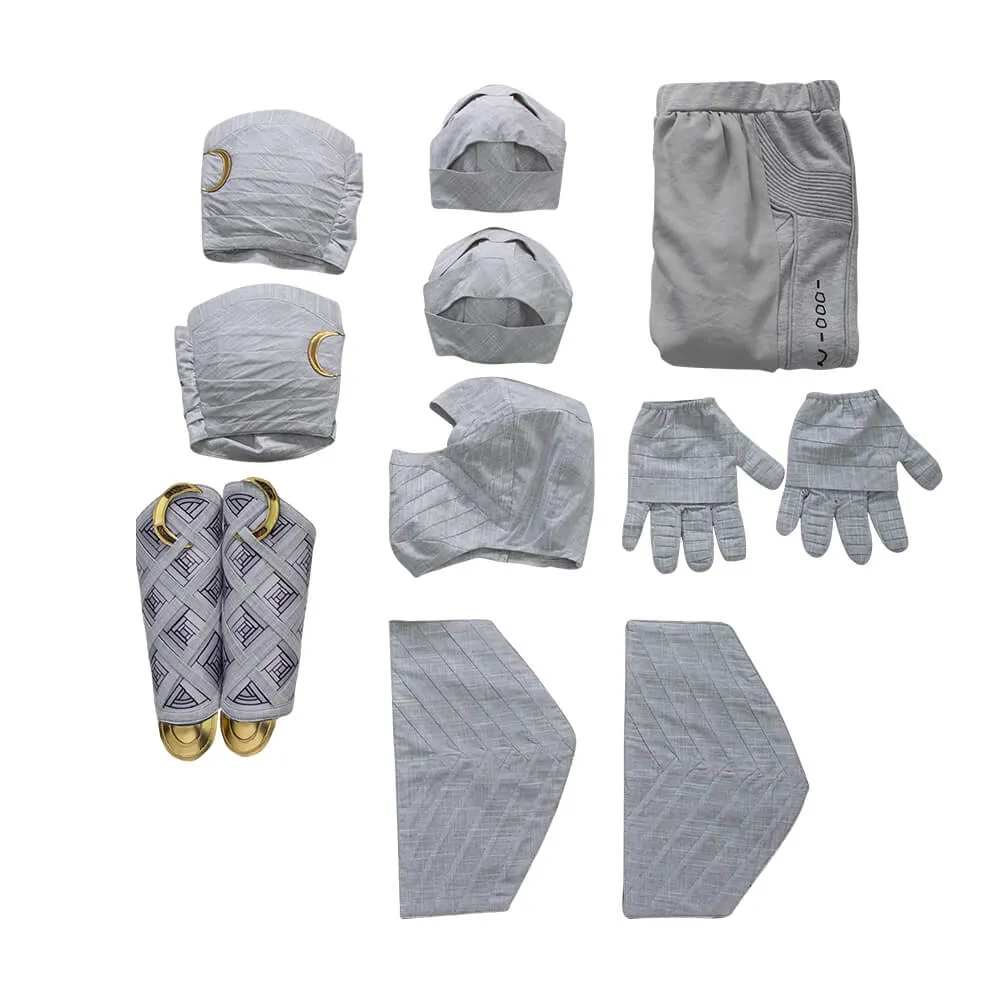 Moon Knight 2022 Costume Suit Marc Spector Cosplay Halloween Outfit with Cloak ACcosplay