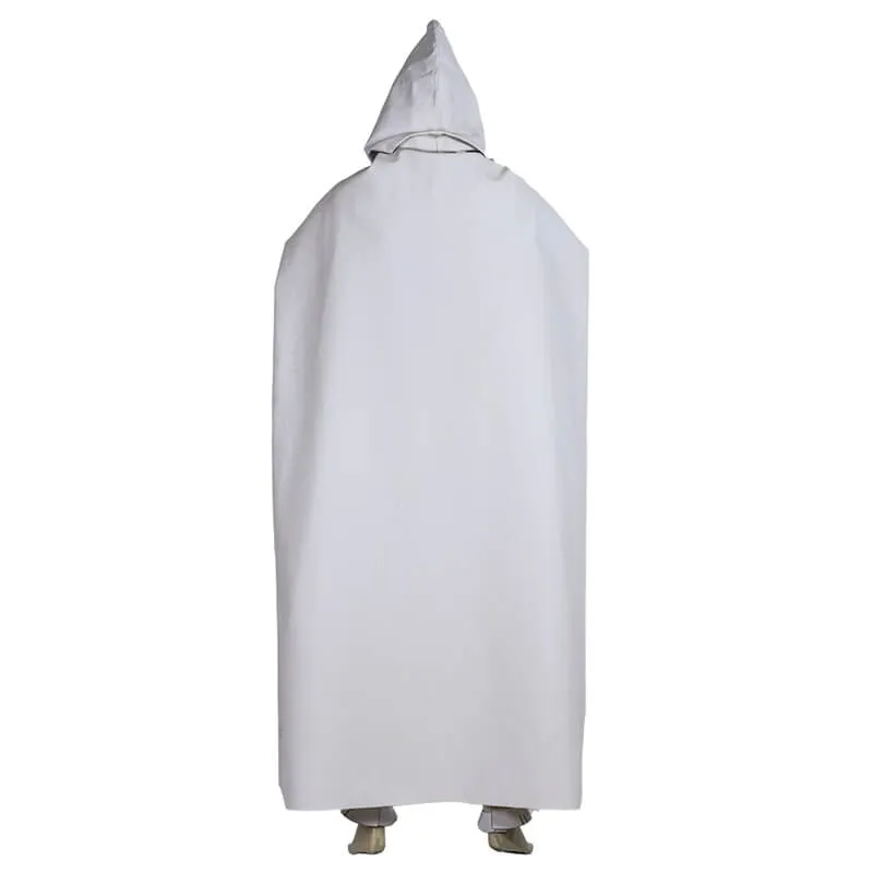 Moon Knight Cosplay Costume Suit Classic Moon Kight White Halloween Cosplay Suit