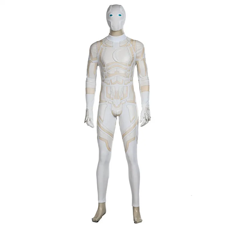 Moon Knight Cosplay Costume Suit Classic Moon Kight White Halloween Cosplay Suit