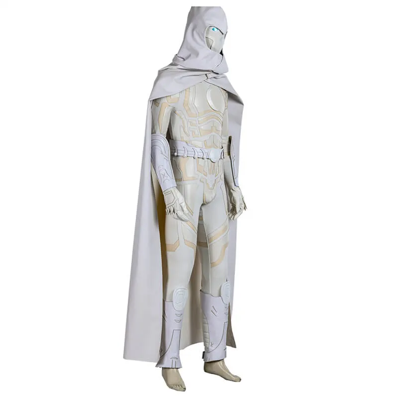 Moon Knight Cosplay Costume Suit Classic Moon Kight White Halloween Cosplay Suit