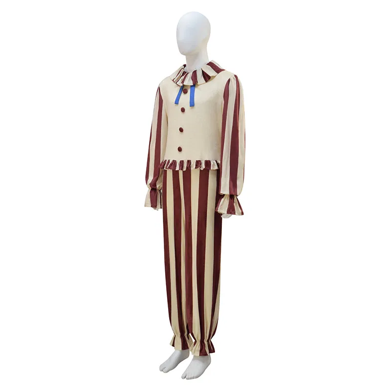 Movie: Clown in A Cornfield 2025 Clowns Cosplay Costume Halloween Suit ACcosplay
