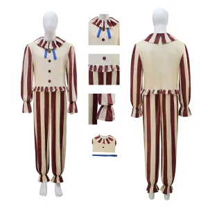 Movie: Clown in A Cornfield 2025 Clowns Cosplay Costume Halloween Suit ACcosplay