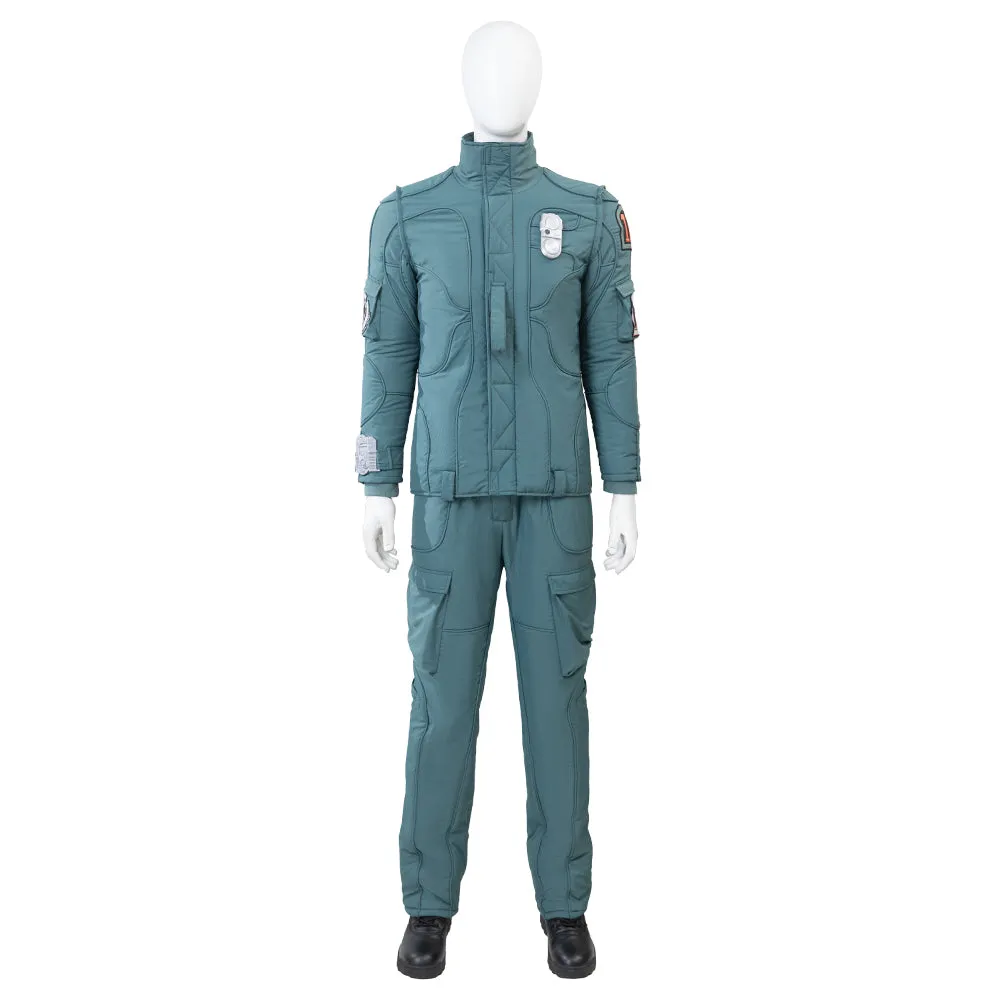 Movie: Mickey 17 2025 Robert Pattinson Cosplay Costume Halloween Suit ACcosplay