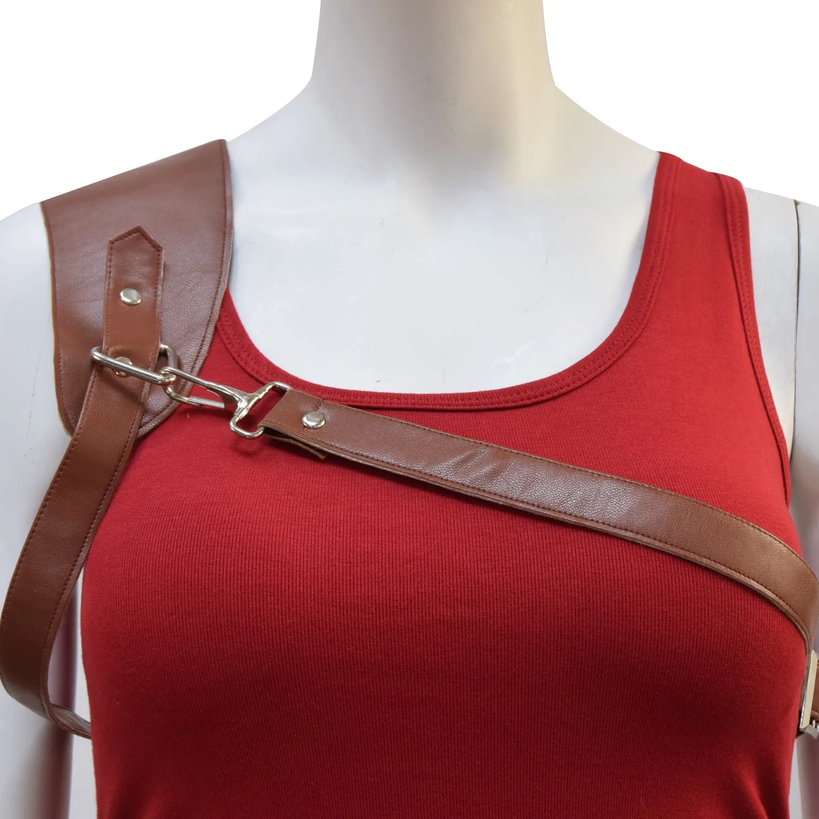 Movie Twisters 2024 Kate Women Red Brown Outfit Cosplay Costume Outfits Halloween ACcosplay