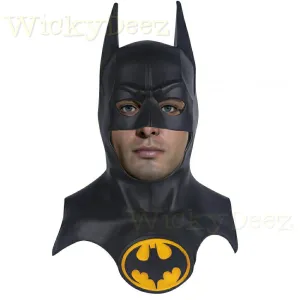 NEW 1989 Batman Movie Cowl | The Flash Movie Michael Keaton Flashpoint Cosplay Costume Mask Prop