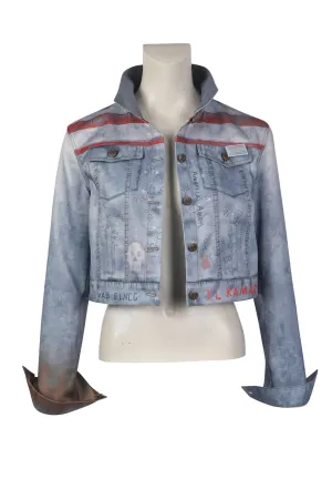 NEW America Chavez Denim Jacket | Cosplay Costume Jacket in Dr Strange The Multiverse of Madness 2022
