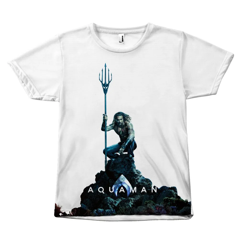 New Aquaman Movie Jason Momoa Canvas Size - Unisex Tee Shirt