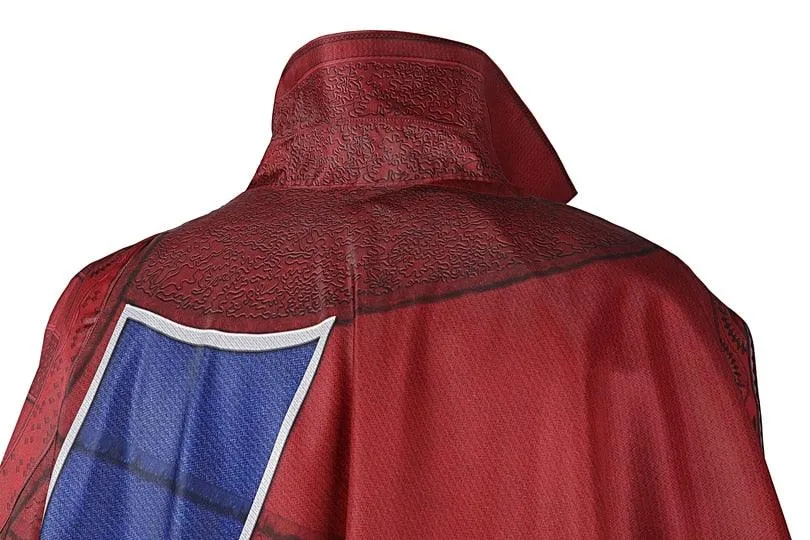NEW Arrival 2022 Doctor Strange in the Multiverse of Madness | Dr Stephen Strange Costume Cosplay Outfit With Printed Cape   Boots