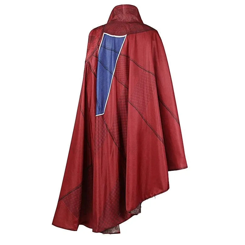 NEW Arrival 2022 Doctor Strange in the Multiverse of Madness | Dr Stephen Strange Costume Cosplay Outfit With Printed Cape   Boots