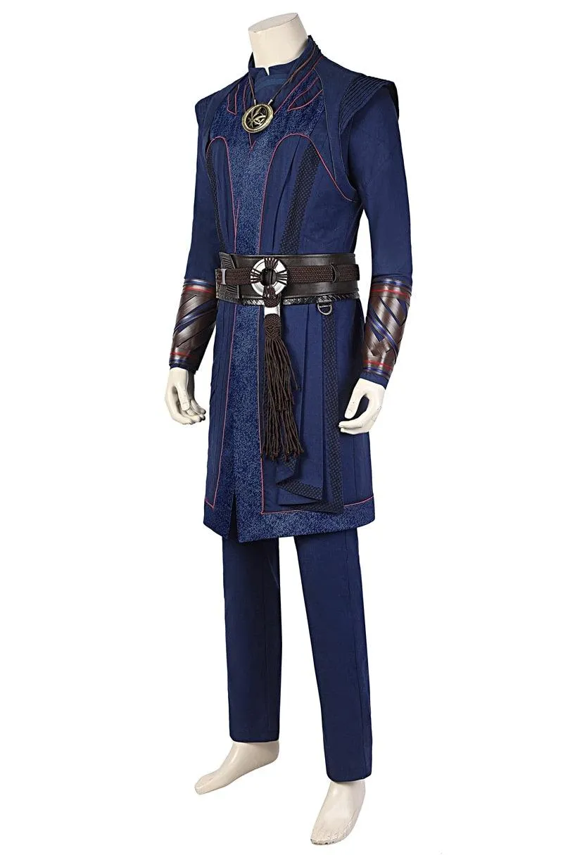 NEW Arrival 2022 Doctor Strange in the Multiverse of Madness | Dr Stephen Strange Costume Cosplay Outfit With Printed Cape   Boots