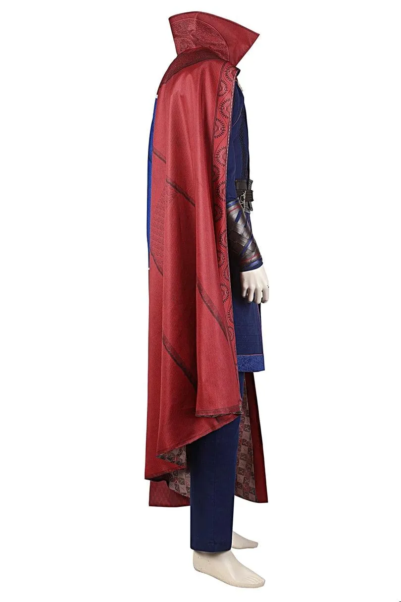 NEW Arrival 2022 Doctor Strange in the Multiverse of Madness | Dr Stephen Strange Costume Cosplay Outfit With Printed Cape   Boots